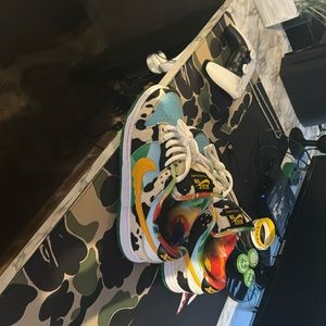 8.5 chunky dunks never worn